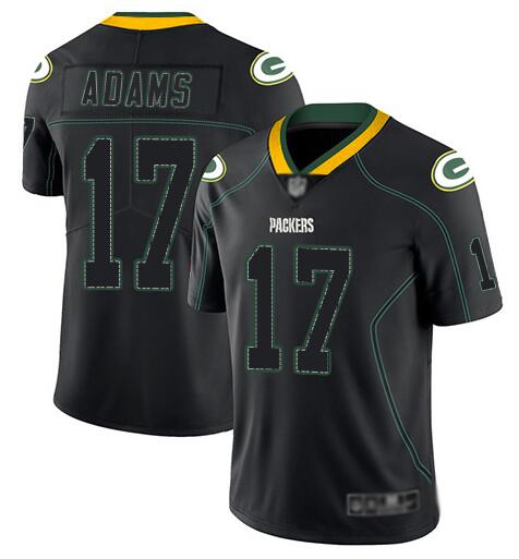 Men's Green Bay Packers ACTIVE PLAYER Custom Black Lights Out Color Rush Limited Stitched Jersey Men's Green Bay Packers ACTIVE PLAYER Custom Black Lights Out Color Rush Limited Stitched Jersey